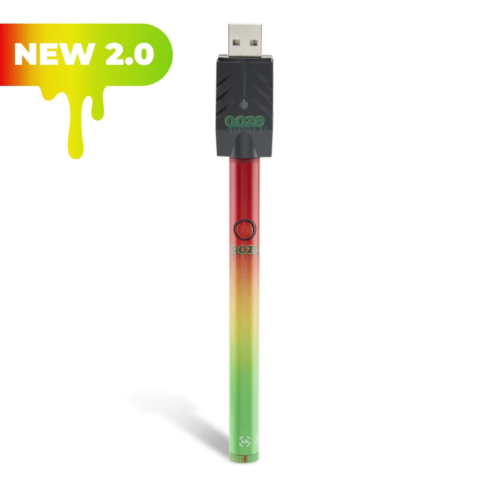 Photograph of product: Ooze Twist Slim Pen - Rasta