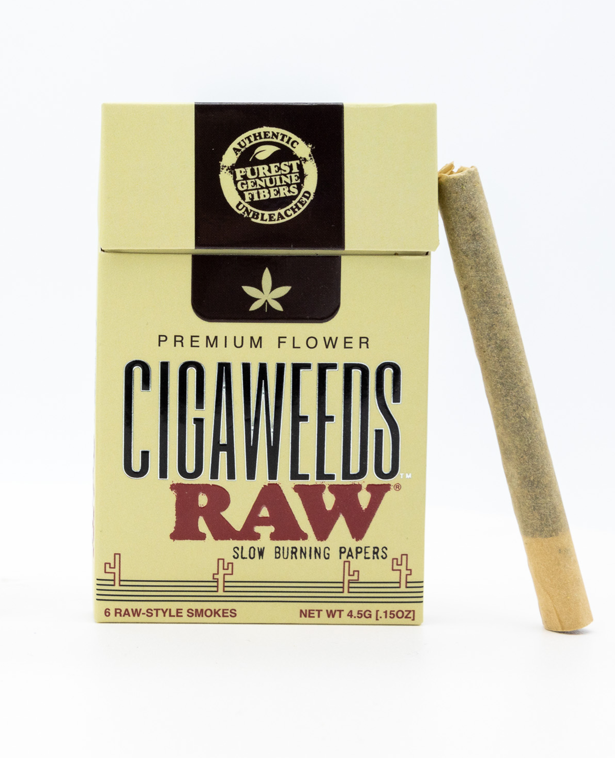 Photograph of product: Cigaoui'ds Infused Prerolls 6pk 4.5g Neon Sunshine
