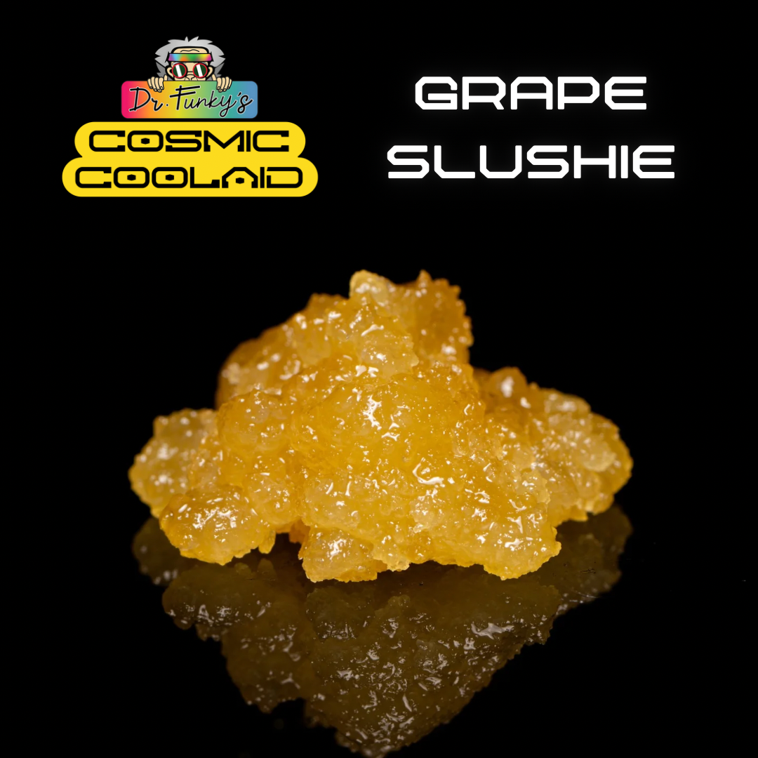 Photograph of product: Dr. Funky's | Cosmic Coolaid Grape Slushie Sugar