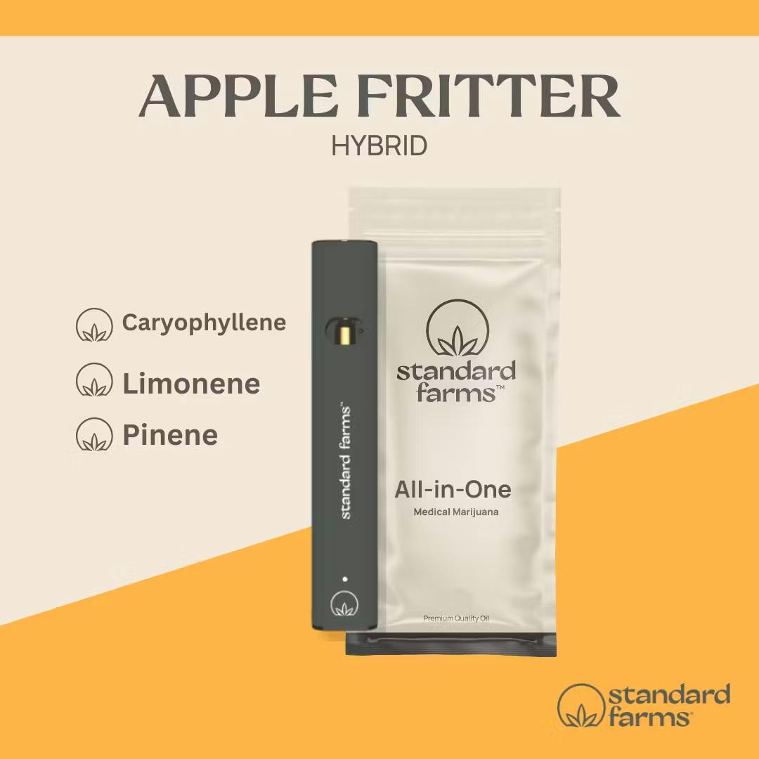 Photograph of product: Apple Fritter CDT Disposable Vape (H) [1g] - 