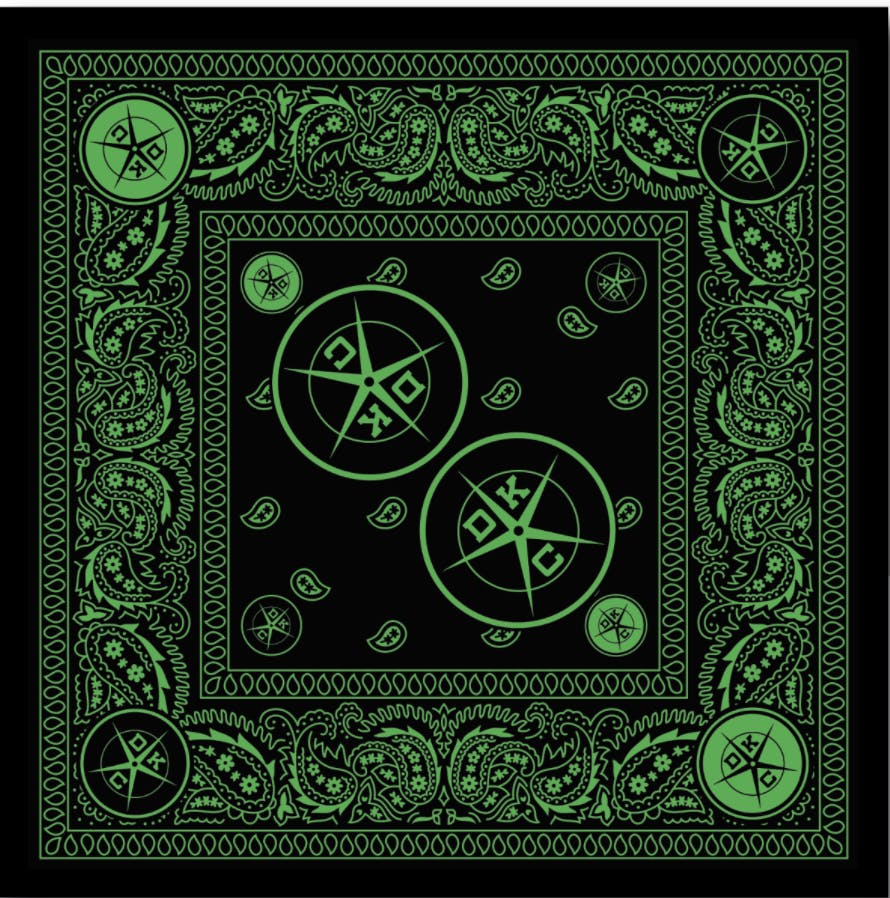 Photograph of product: DKC Bandana - 5 Points Star