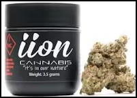 Photograph of product: iion | 3.5g Bud | Jump Man (H)