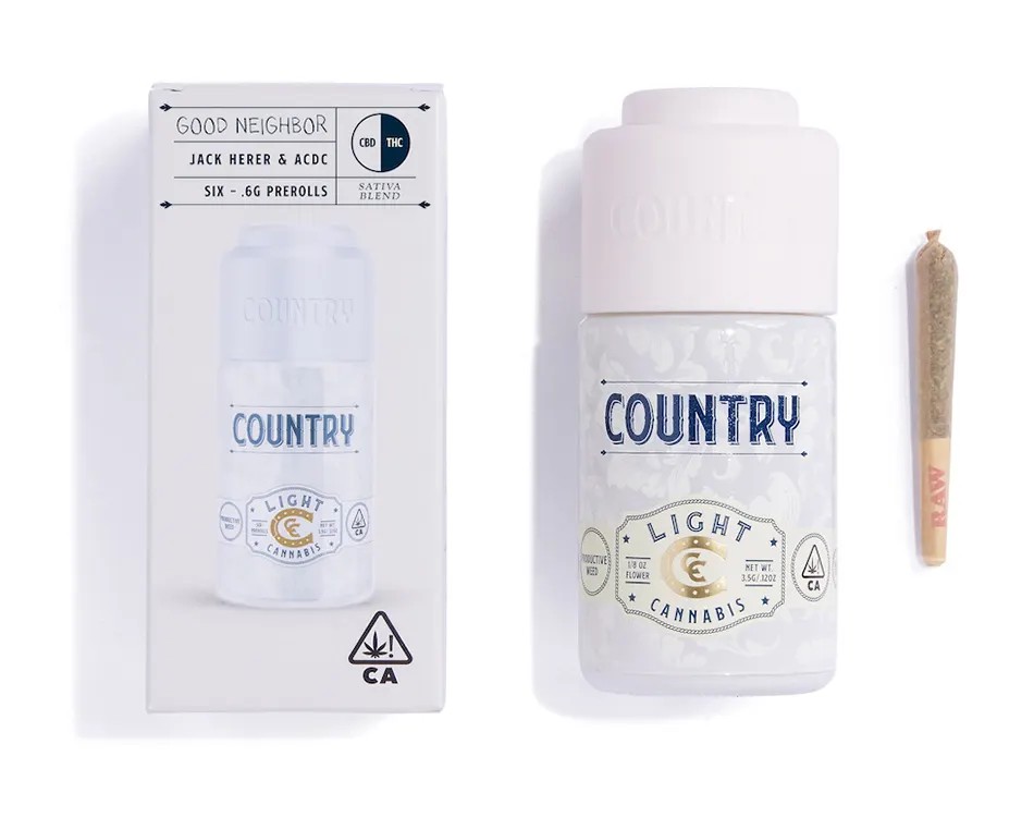 Photograph of product: GOOD NEIGHBOR 1:1 (TH-oui:CBD) - 3.6G (6-PACK)