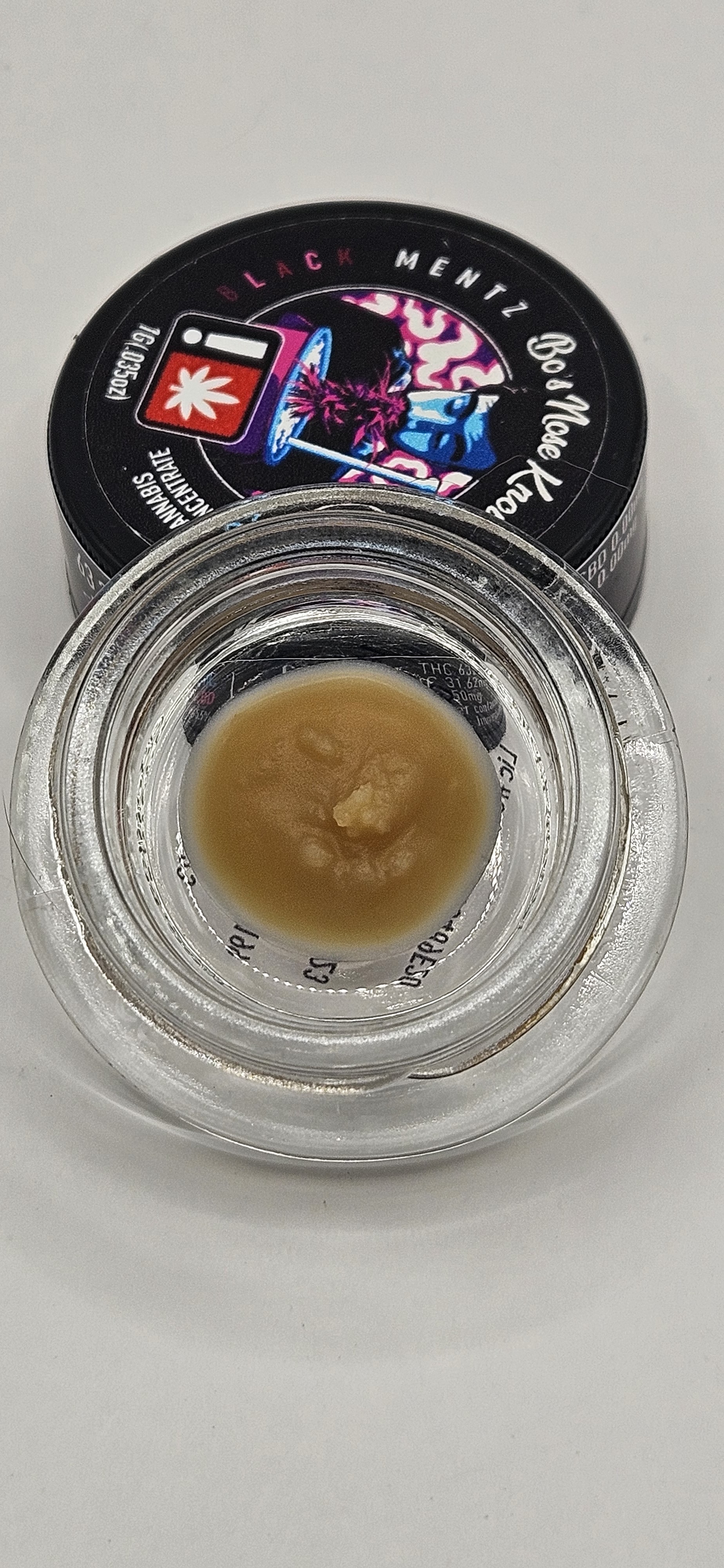 Photograph of product: BNK - Black Mentz Rosin