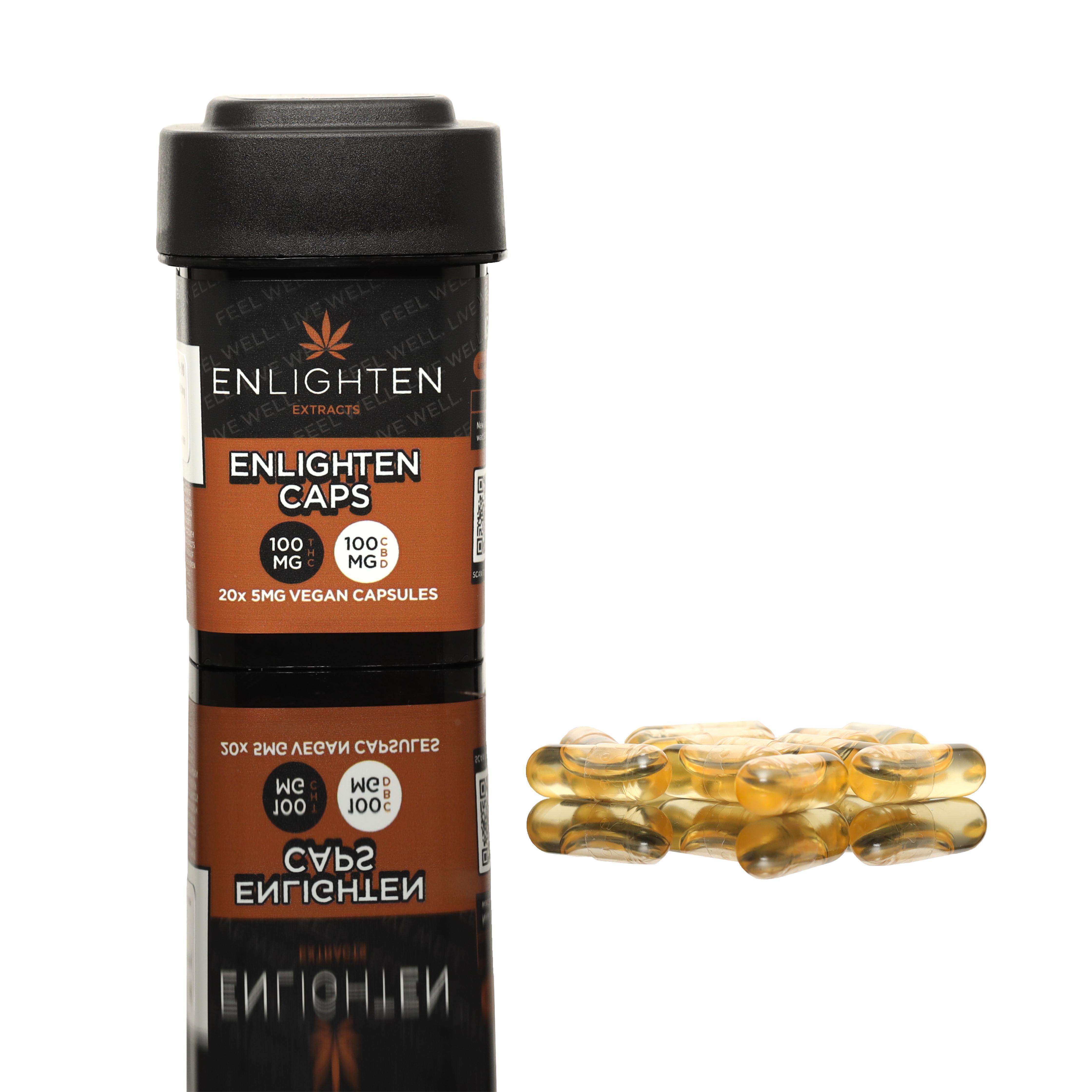 Photograph of product: Oui'd Caps 1:1 | 100mg | 20pk
