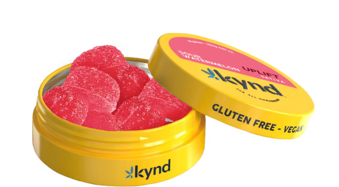 Photograph of product: Uplifting Sour Watermelon | Gummies | 100mg
