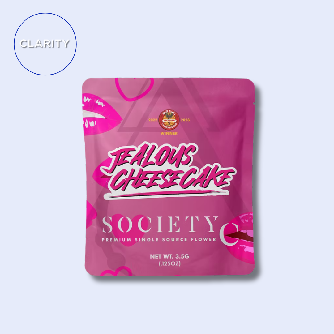 Photograph of product: Society C Prepackaged Flower | Jealous Cheesecake - 3.5g