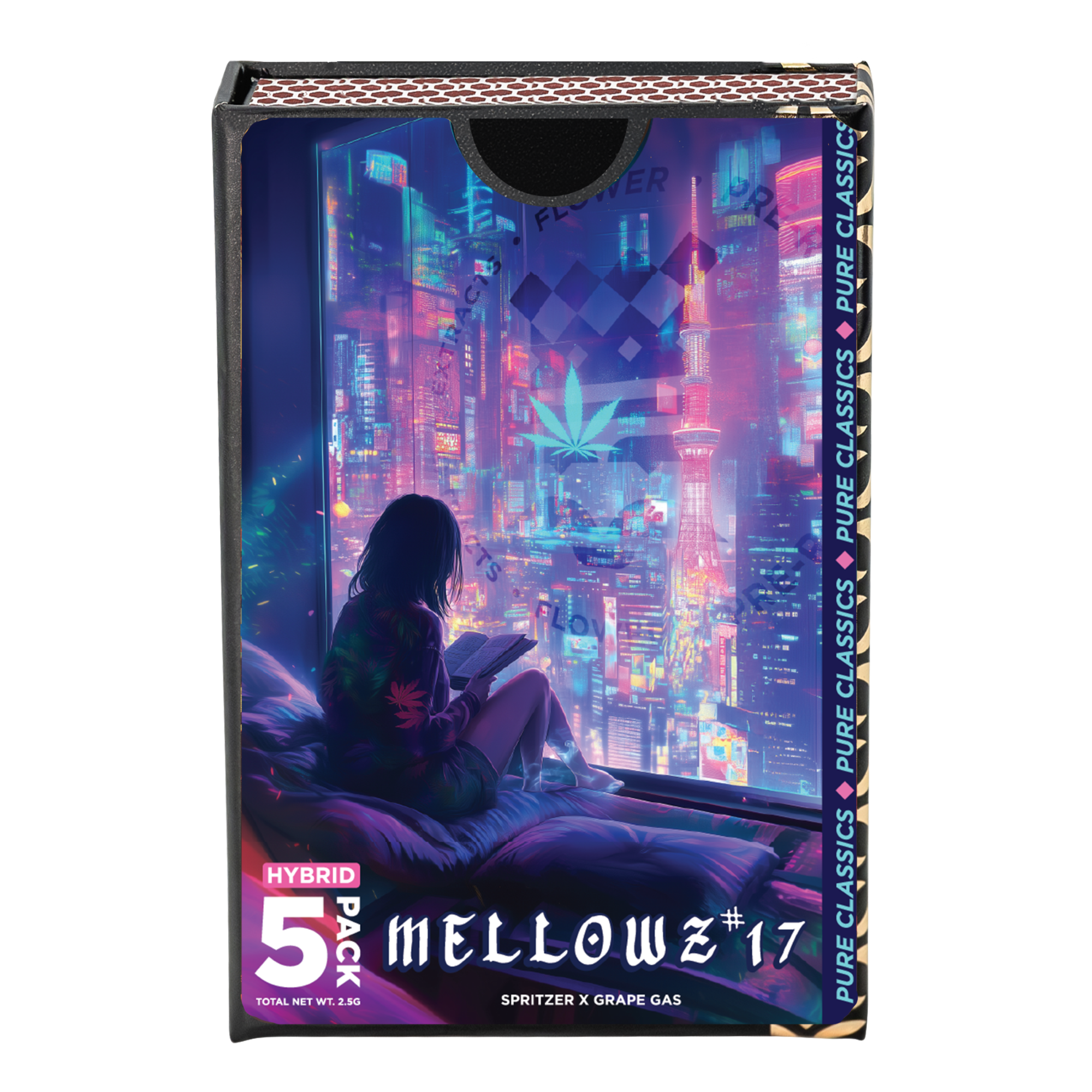 Photograph of product: Goldkine Mellowz #17 Pre-Roll 5-Pack | 5 x 0.5g