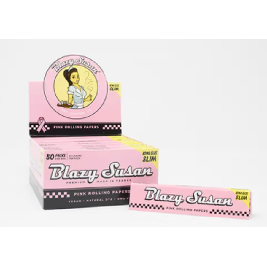 Photograph of product: Blazy Susan | 1-1/4" Pink Papers - BOTH