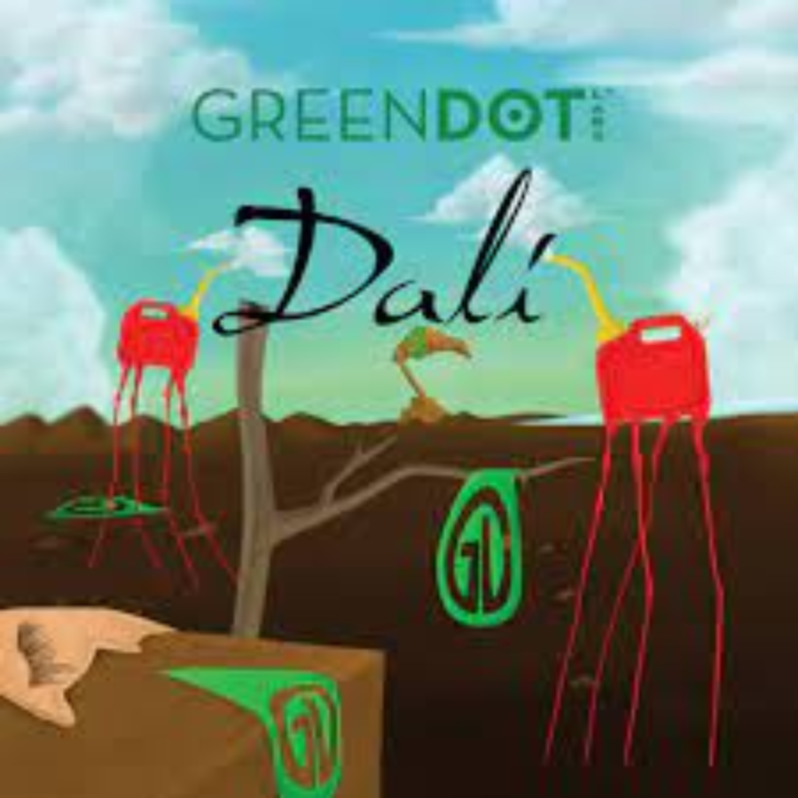 Photograph of Product: Green Dot Labs - Blue Label Live Rosin Cartridge - Dali