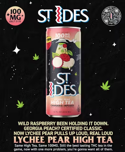 Photograph of product: Lychee Pear (100mg) High Tea [H]