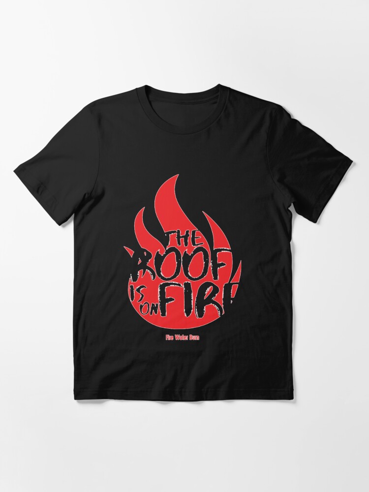 Photograph of product: Cookies - Tee - Roof Is On Fire - Black - 3XL
