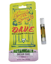 Photograph of product: Cheech & Chong | Dream Cake | 1G 510 Distillate Cartridge