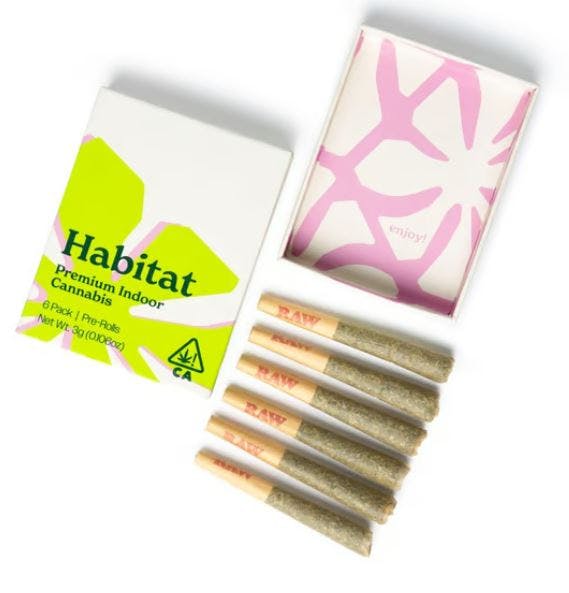 Photograph of product: Dreamland Pre-Roll 6pk - 