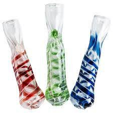 Photograph of product: High Mountain Imports - 3" Basic Glass One Hitters - Assorted Colors