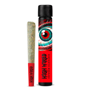 Photograph of product: High Wired - Berry Bash - Diamond Infused Pre-Roll - 1g