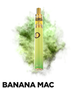 Photograph of product: Dime Industries - Banana Mac - Disposable Cart 1G LR Hybrid