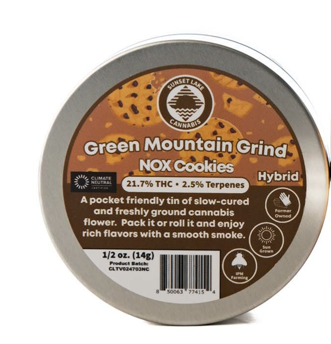 Photograph of Product: Nox Cookies | Pre-Ground Flower - 14g