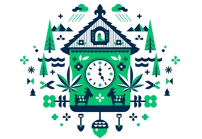Photograph of product: Roll Your Own Kit ~ Gud Gardens ~ Oui'd ~ Grandi Candi ~ Green Leaf Special