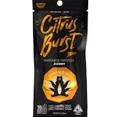 Photograph of Product: Emerald Sky: 100MG Gummies Sativa (Citrus Burst)