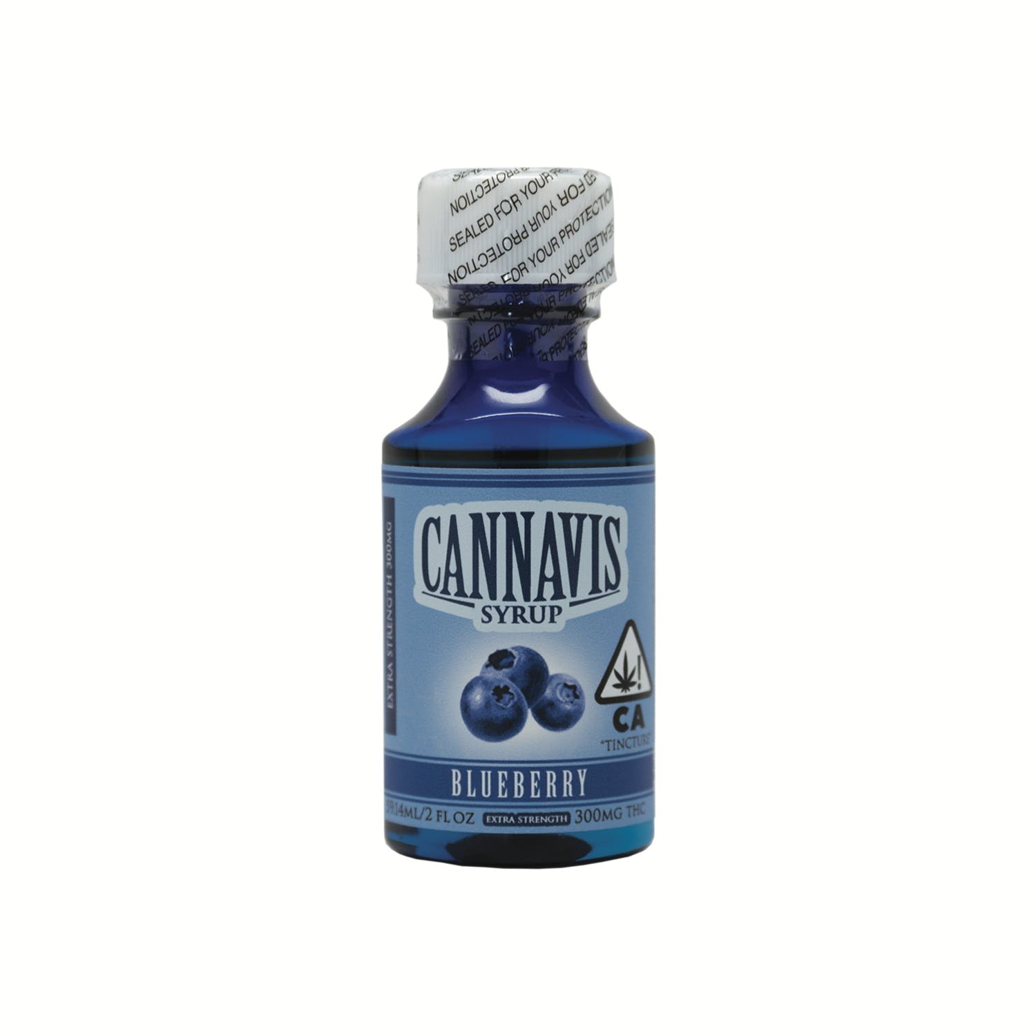 Photograph of product: 300mg Blueberry TH-oui Syrup Tincture