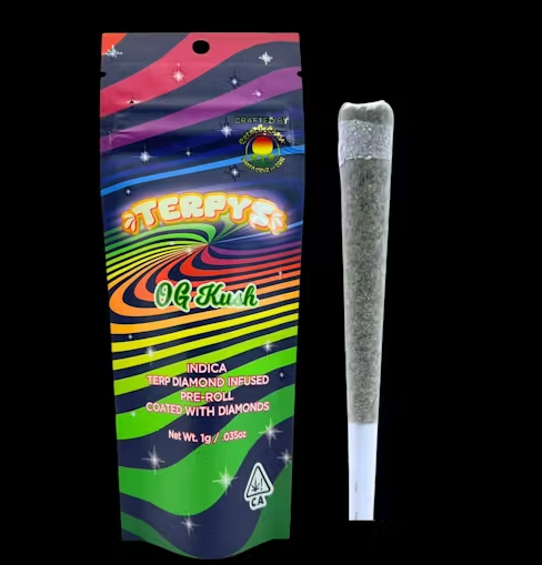 Photograph of product: OG KUSH [DIAMOND INFUSED] 1G