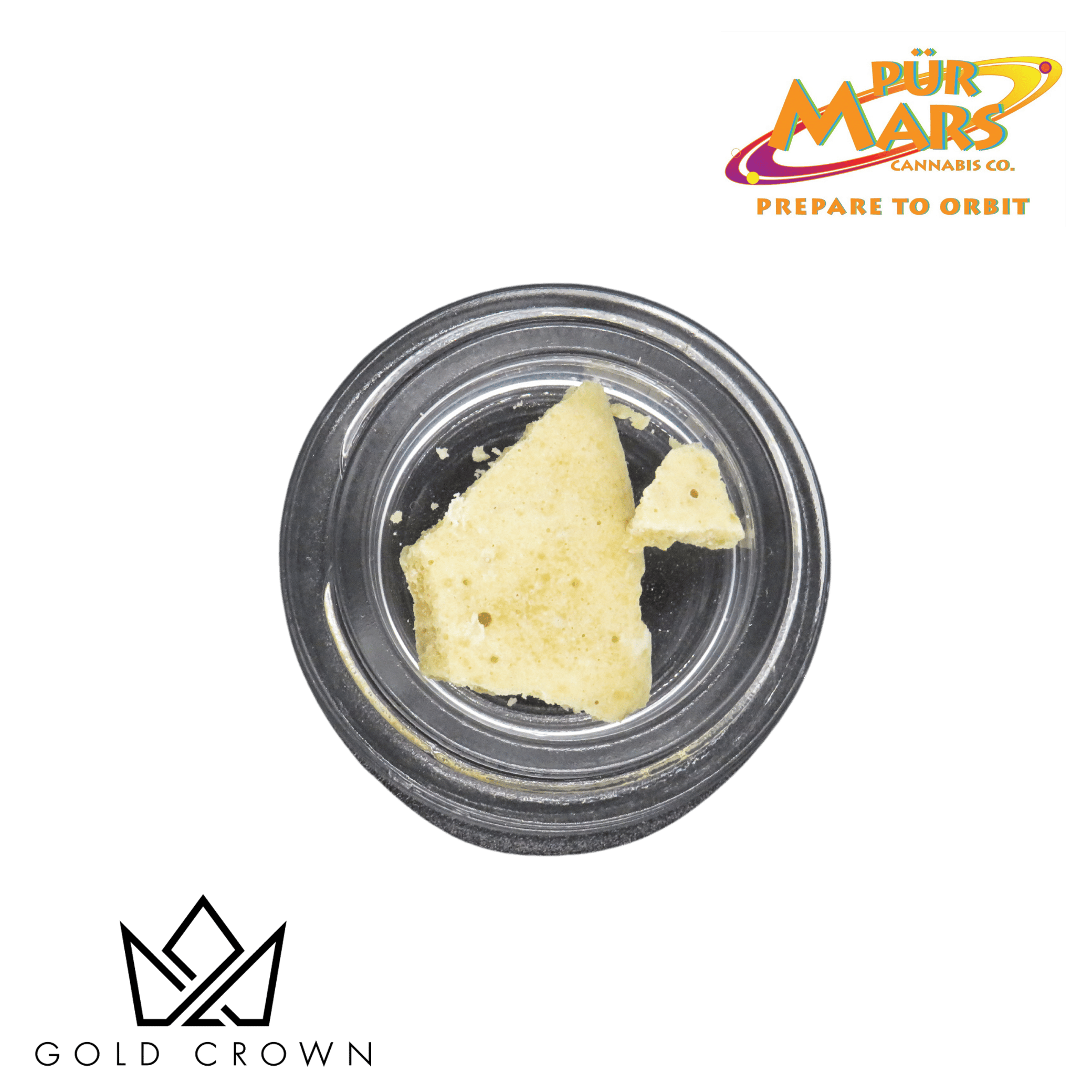 Photograph of product: GOLD CROWN X PUR MARS | Budder | Georgia Pie | 1g