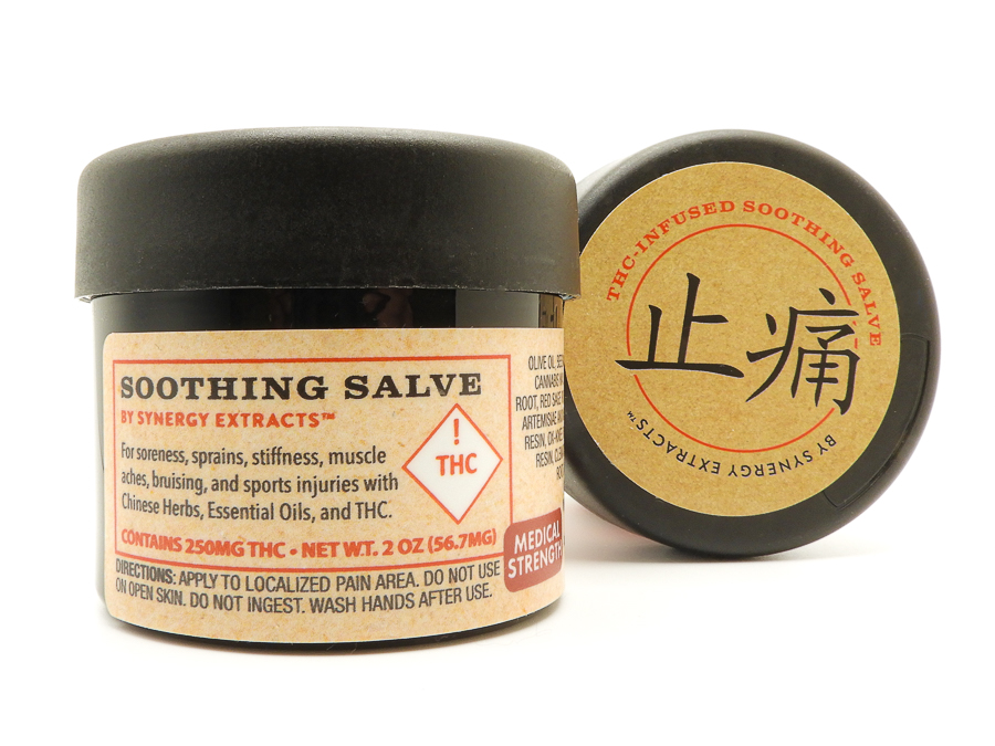 Photograph of product: KUDOSE - Chinese Herbal Soothing Salve - 100mg TH-oui / 100mg CBD