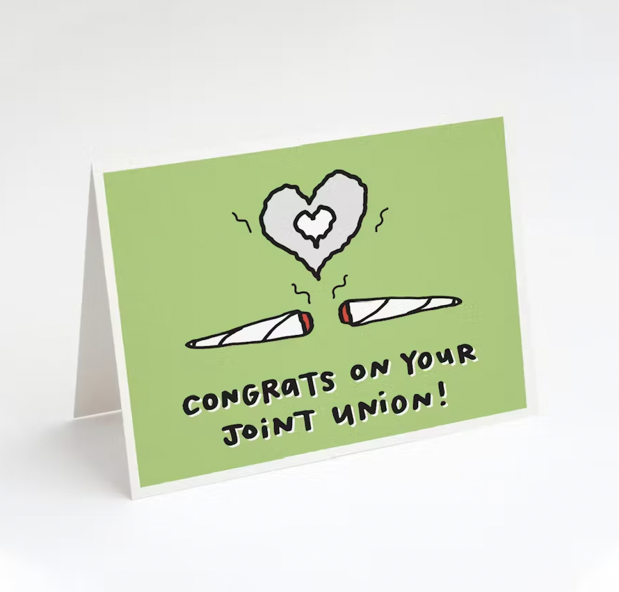 Photograph of product: Card: Congrats on your Joint Union!