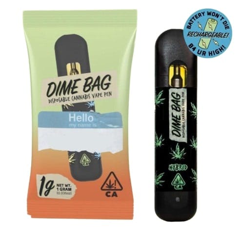 Photograph of product: Blueberry Kush AIO 1g - 