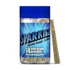 Photograph of product: Sparkiez - Hindu Kush (I) - Joint - 14 Pack - 14g