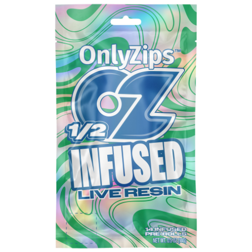 Photograph of product: Only Zips Orange Sherbert Oui'd Infused Pre-Rolls 14 Pack