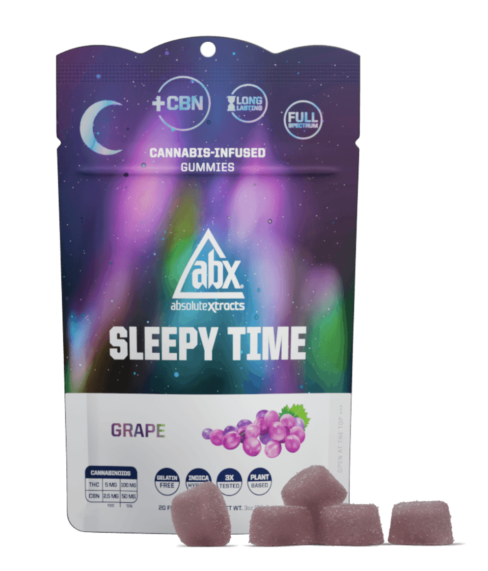 Photograph of product: Gummies | Sleepy Time Grape