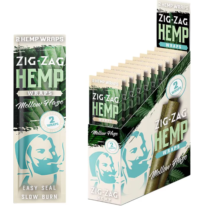 Photograph of product: Hemp Wraps - Mellow Haze - 2pk