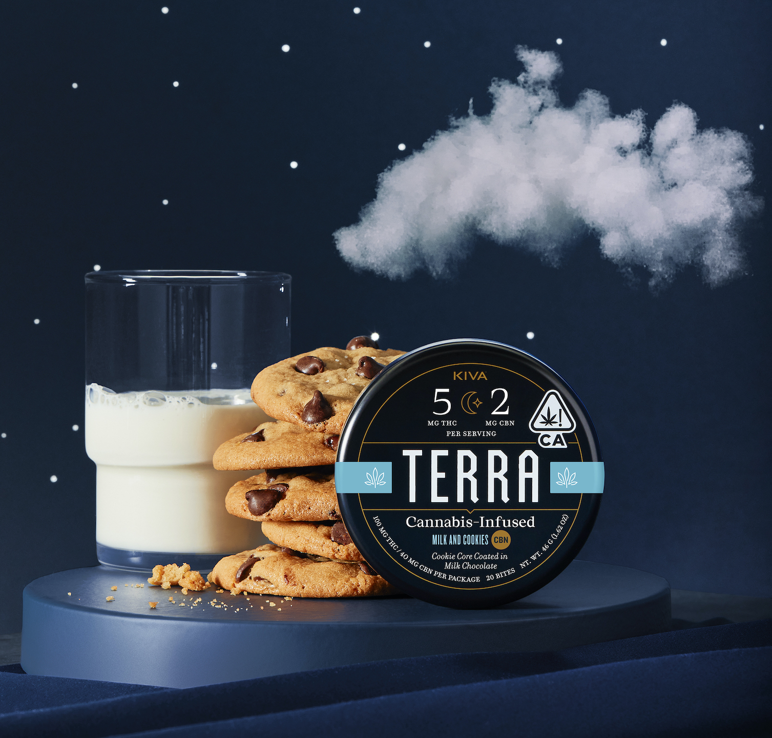 Photograph of product: 5:2 Milk and Cookies (TH-oui:CBN) - Chocolate Bites (20pk)