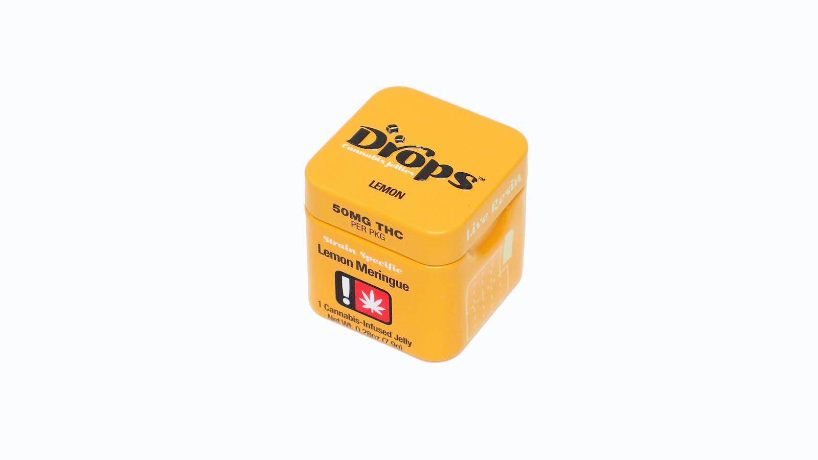 Photograph of product: Drops Singles Lemon Jellies (50mg x 2ct) 100mg