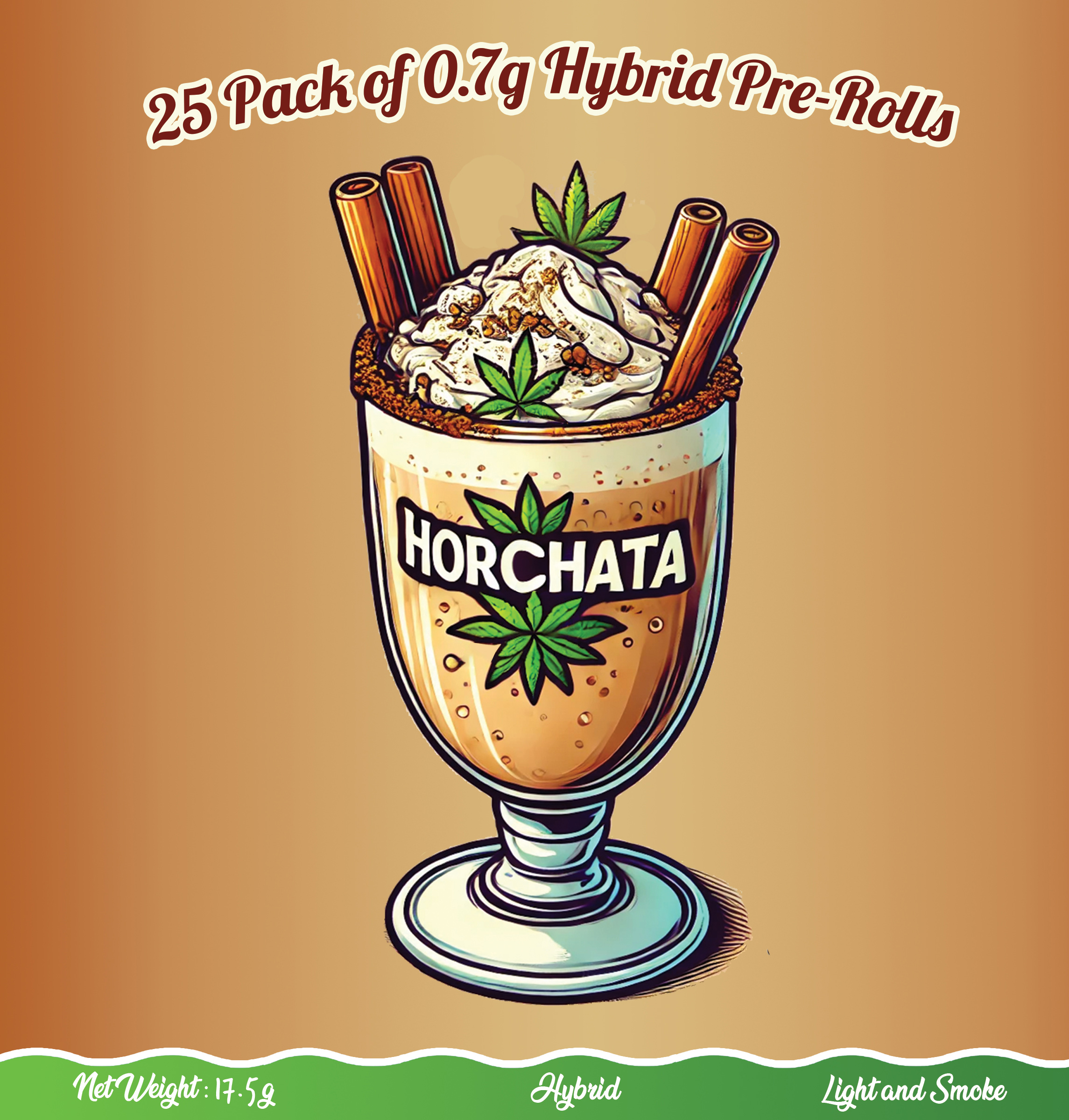 Photograph of product: True Roots - Horchata 25-Pack Prerolls - , 17.5g Total)