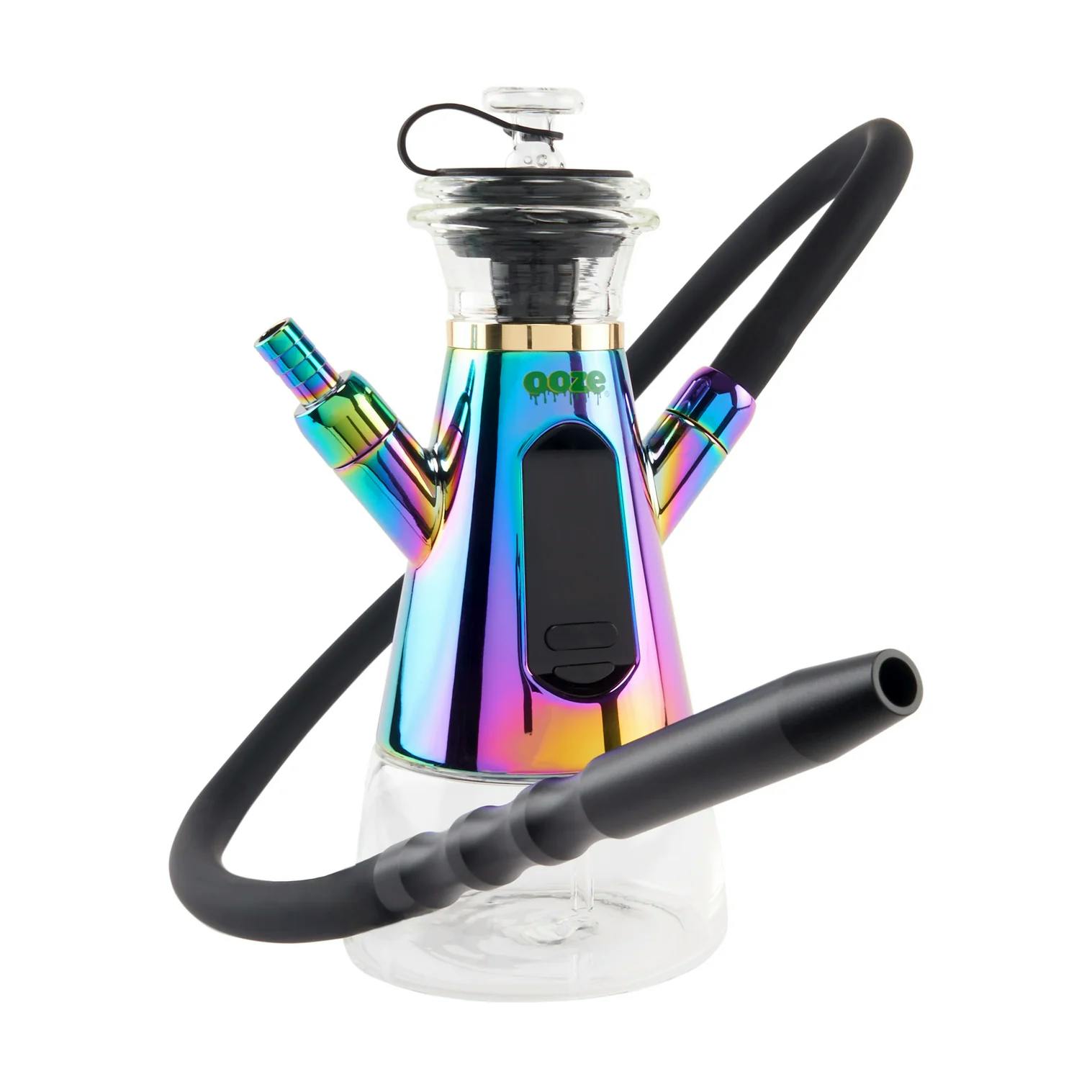 Photograph of product: Ooze | Ripley | Dab Rig Hookah | Rainbow
