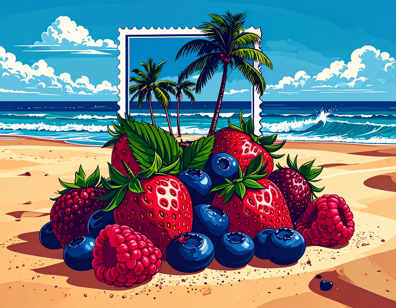 Photograph of product: HIGH LIFE FARMS BAHAMA BERRY BULK - 28g