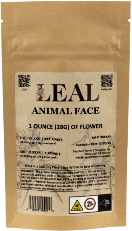 Photograph of product: Animal Face - (28g)