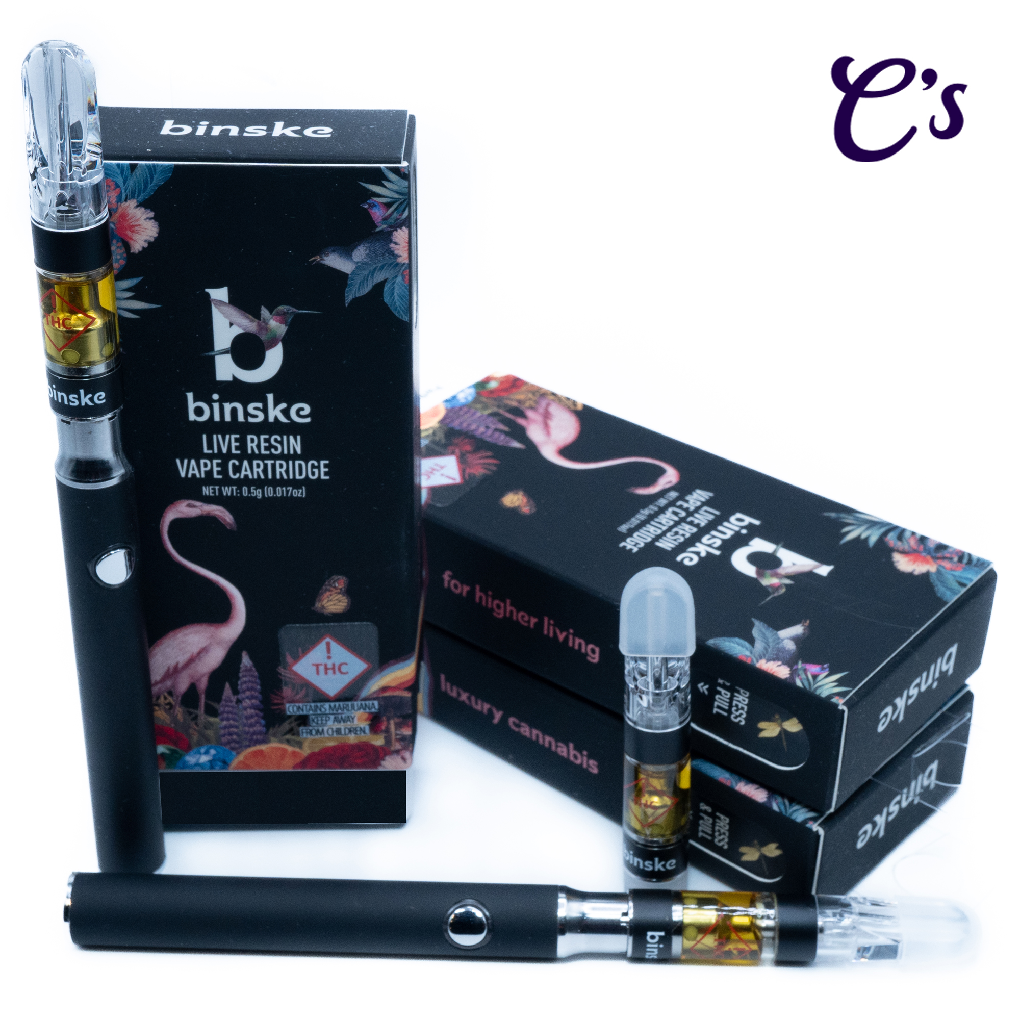 Photograph of product: Binske | Live Resin Cart (I) Zweet Thrasher 500mg
