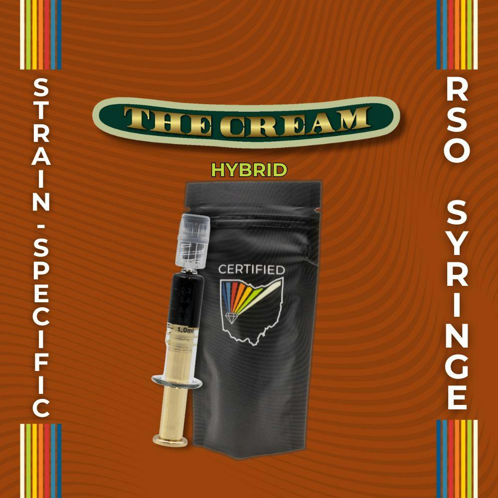Photograph of product: The Cream RSO Syringe - 