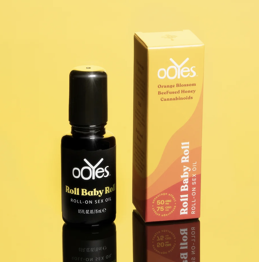 Photograph of product: OOYES ROLL BABY ROLL SEX OIL 50MG