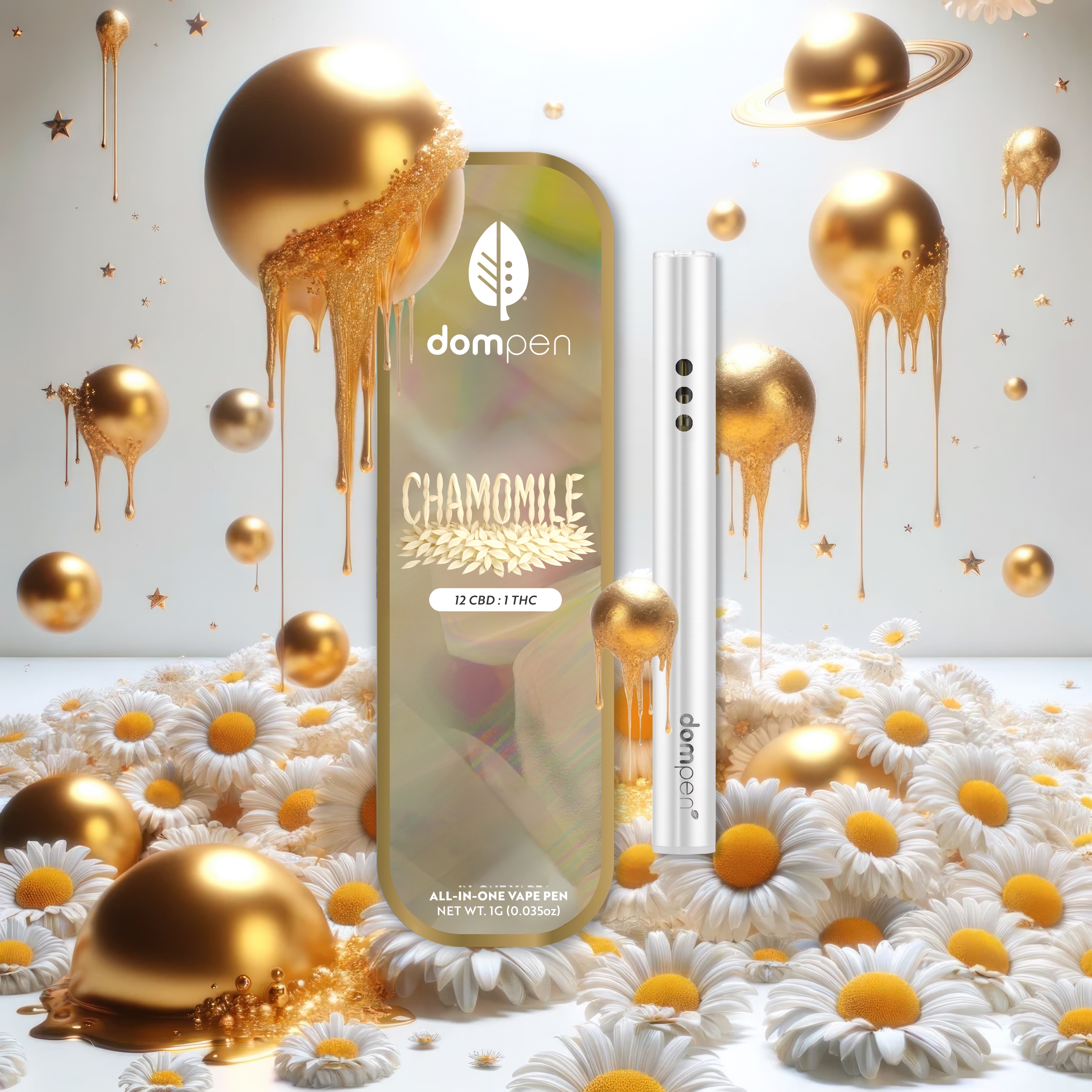 Photograph of product: Chamomile 12:1 AIO Vape