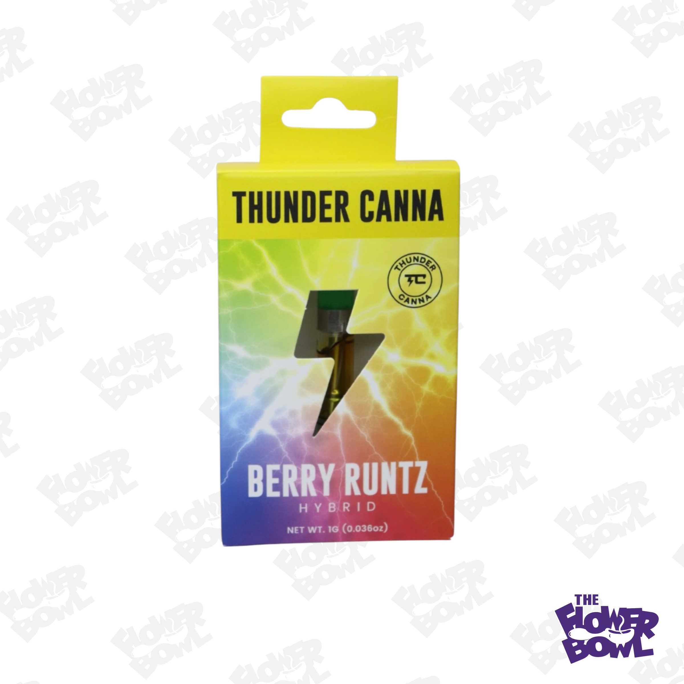 Photograph of product: AU Thunder Canna: Berry Runtz (H) 1G Cart