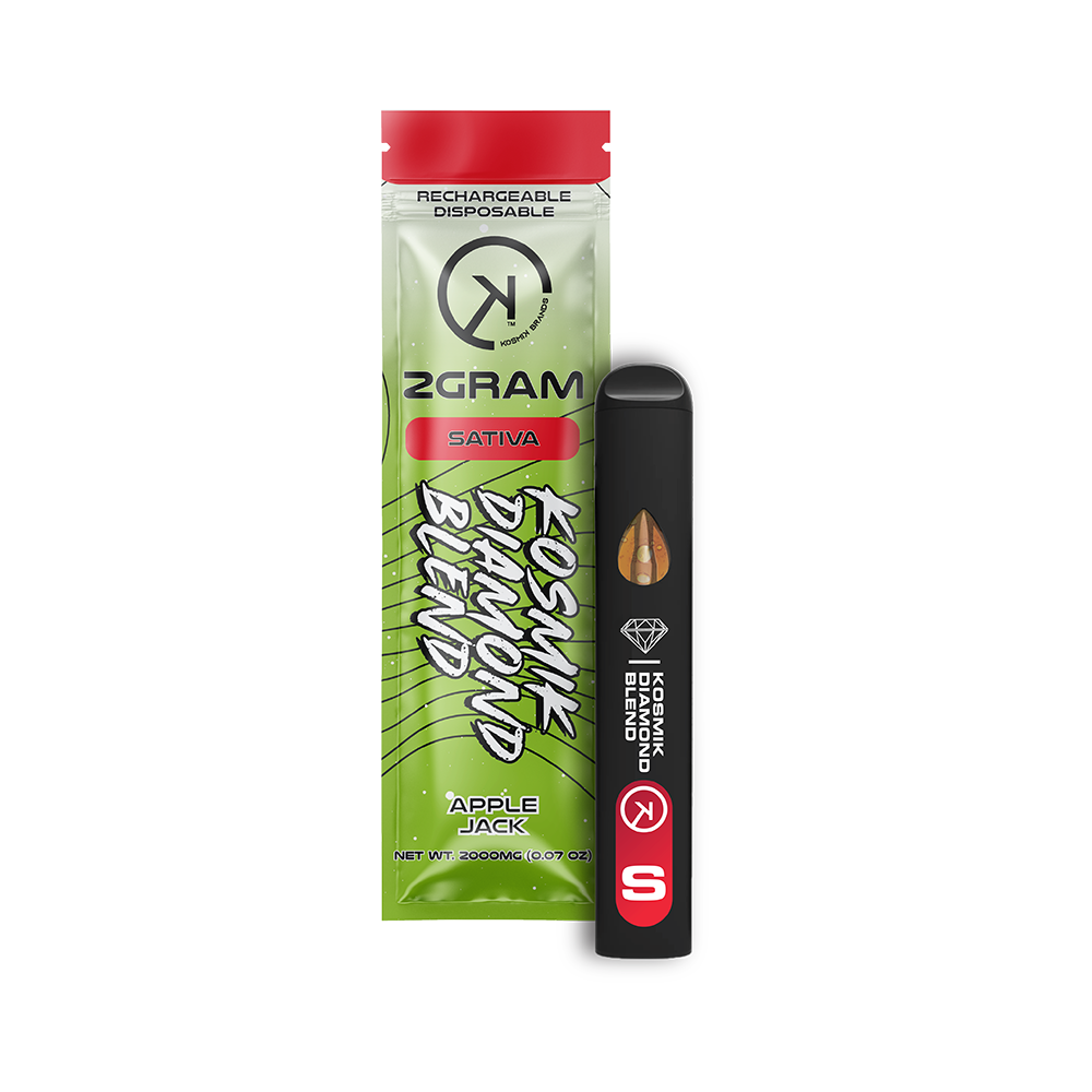 Photograph of product: Apple Jack - Liquid Diamonds Disposable 2g