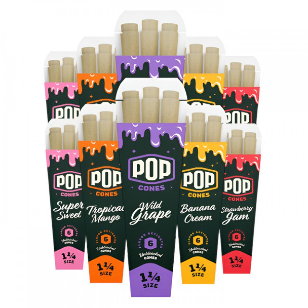 Photograph of product: POP 1 1/4" Cones | Assorted Flavors