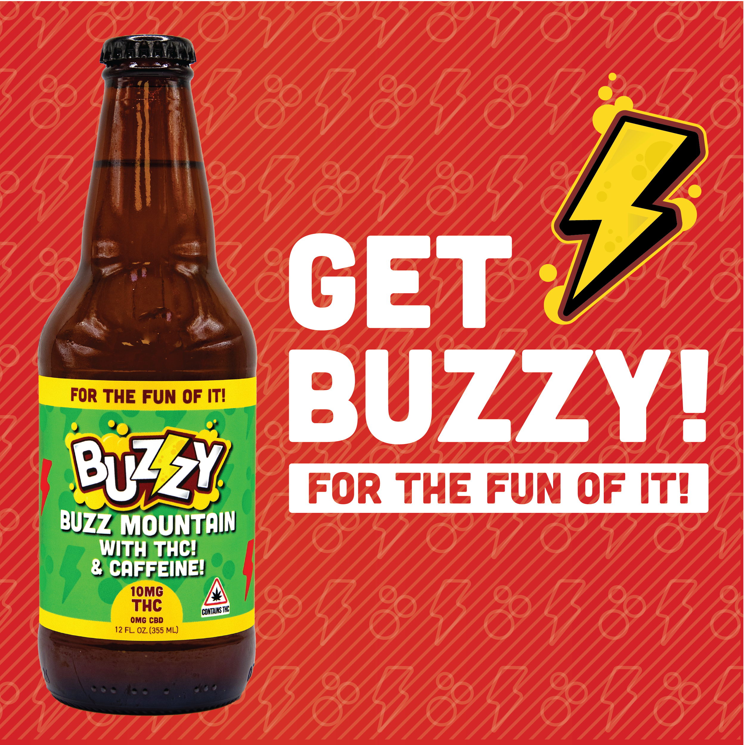 Photograph of product: Buzzy Buzz Mountain 10 mg