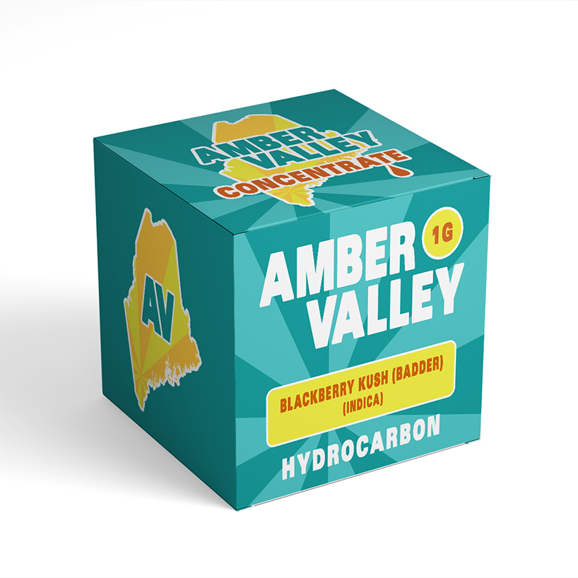 Photograph of product: Amber Valley - Blackberry Kush (I) (Badder)