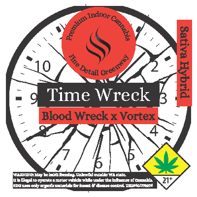 Photograph of product: Time Wreck Pre-Roll 2-pack | 1g